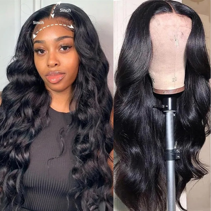 Nadula Glueless 150% Density 5x5 HD Lace Closure Human Hair Wigs Body Wave Lace Closure Wig
Nadula Glueless 150% Density 5x5 HD Lace Closure Human Hair Wigs Body Wave Lace Closure Wig