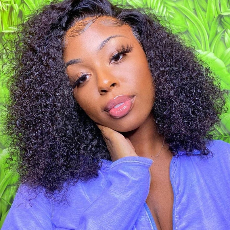 Nadula Side Part Curly Bob Human Hair Wig 3.5x0.5 Lace Part Wig 150% Density For Women
Nadula Side Part Curly Bob Human Hair Wig 3.5x0.5 Lace Part Wig 150% Density For Women