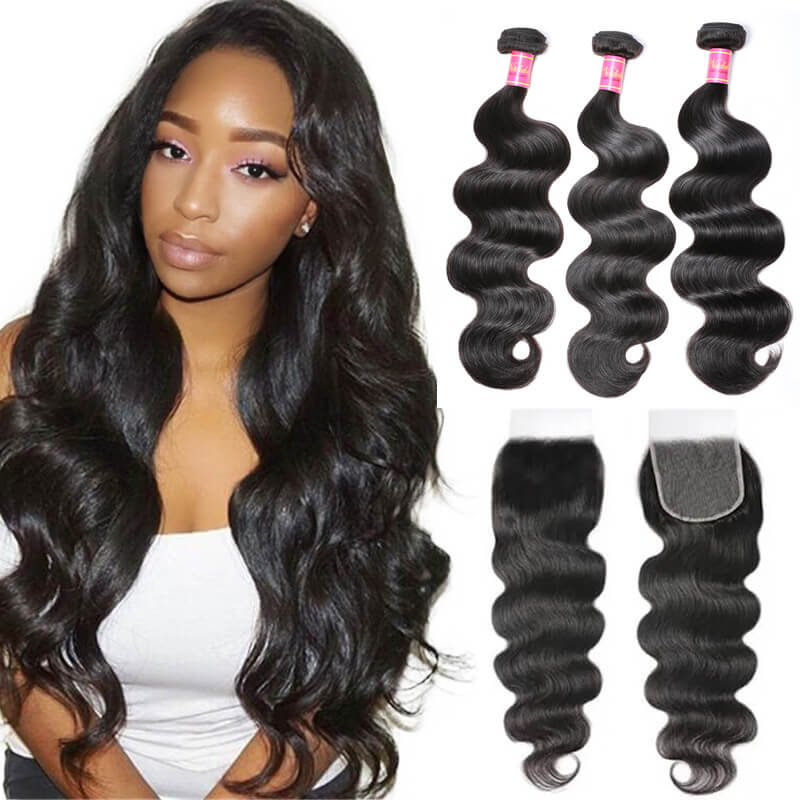 Nadula 1PC 5x5 Inch HD Lace Body Wave Closure With 3 Bundles Soft Unprocessed Virgin Human Hair
Nadula 1PC 5x5 Inch HD Lace Body Wave Closure With 3 Bundles Soft Unprocessed Virgin Human Hair
