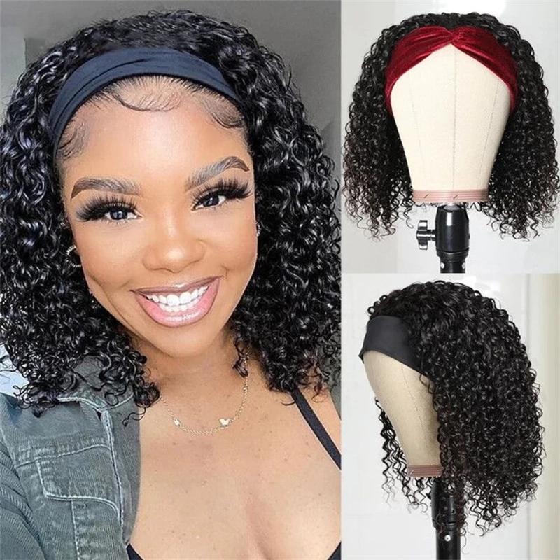 Nadula Curly Bob Headband Wigs Natural Black Human Hair Bob Wigs Short Curly Wigs 150% Density
Nadula Curly Bob Headband Wigs Natural Black Human Hair Bob Wigs Short Curly Wigs 150% Density