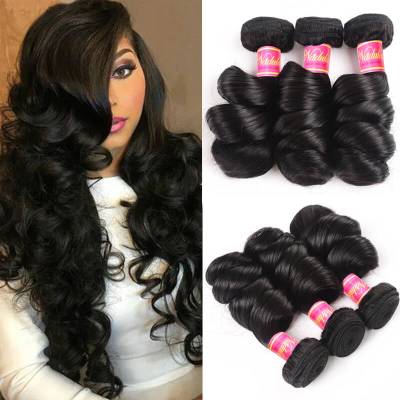 Nadula Quality Brazilian Virgin Hair Loose Wave Unprocessed Brazilian Hair Weave 4 Bundles Free Shipping
Nadula Quality Brazilian Virgin Hair Loose Wave Unprocessed Brazilian Hair Weave 4 Bundles Free Shipping
