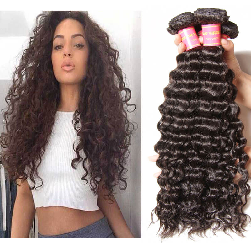 Nadula Unprocessed Virgin Peruvian Hair Bundles Deep Wave 4 Pcs Thick Peruvian Human Hair Weave
Nadula Unprocessed Virgin Peruvian Hair Bundles Deep Wave 4 Pcs Thick Peruvian Human Hair Weave