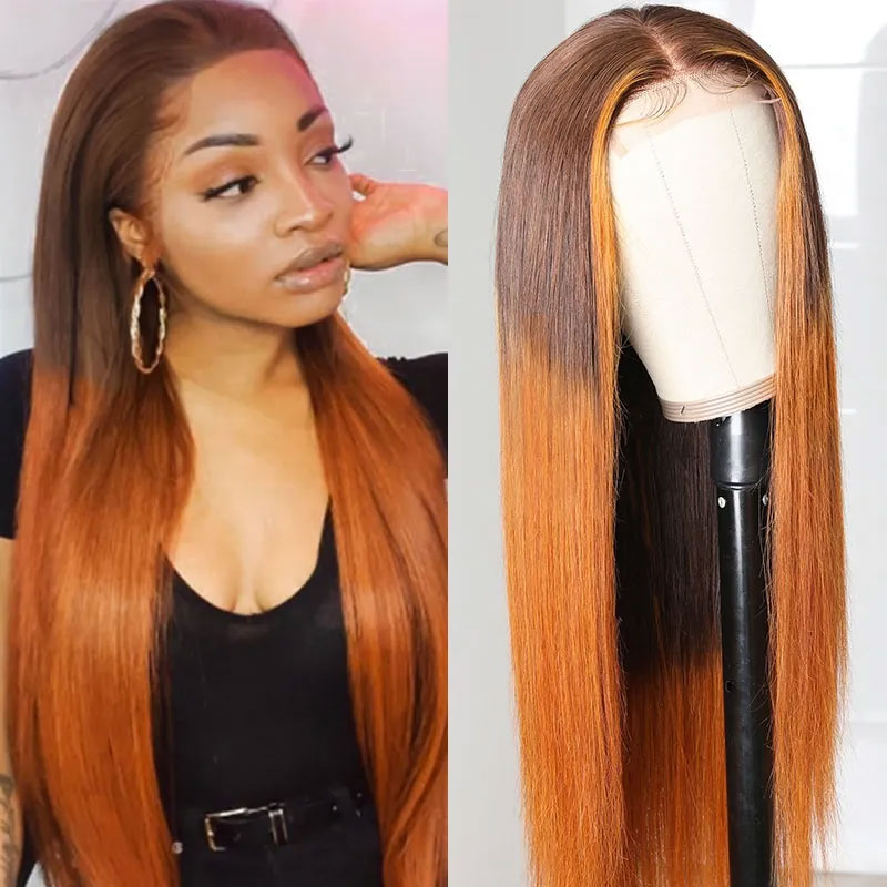 Nadula Straight Ombre Wig Lace Closure Wig With Natural Hairline LT430 Wigs Hand Tied Lace Wig 150% Density
Nadula Straight Ombre Wig Lace Closure Wig With Natural Hairline LT430 Wigs Hand Tied Lace Wig 150% Density