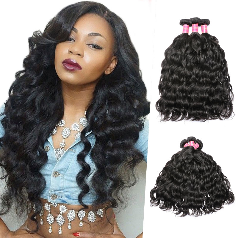 

Nadula Quality Peruvian Natural Wave 3 Bundles Of Peruvian Human Hair Weave Deals