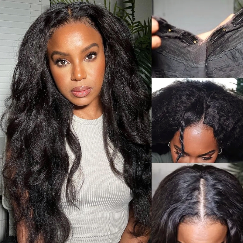 Nadula Flash Sale V Part Kinky Straight Glueless Kinky Human Hair