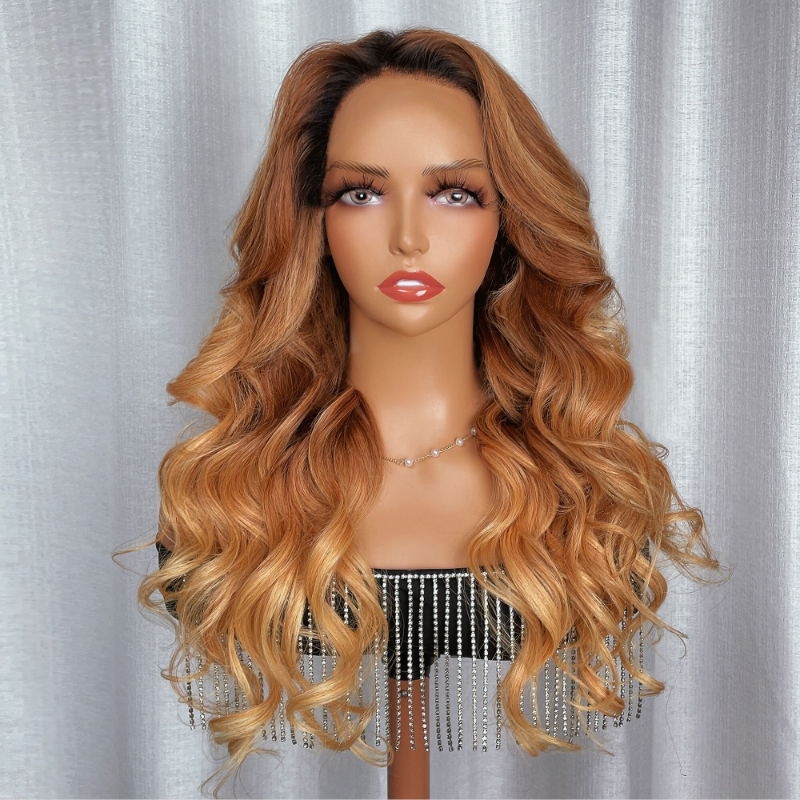 

Nadula 180% Density Lace Front Wig Loose Weave Highlight Color Wi