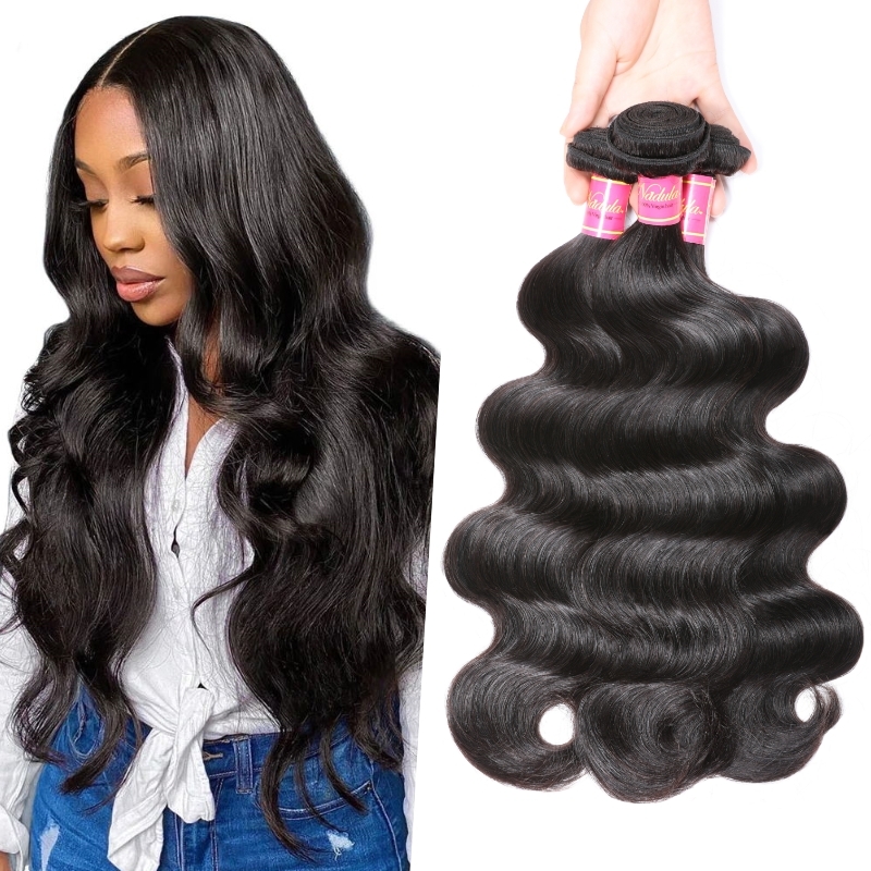 

Nadula Wholesale Best Virgin Brazilian Body Wave Hair 3 Bundles Brazilian Virgin Human Hair Weave