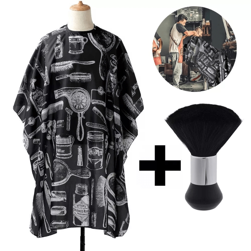 

Nadula Adult Haircut Cloak Cloth Waterproof and Anti-static Non-stick Hair Broken Hair Cut Hair Cloth