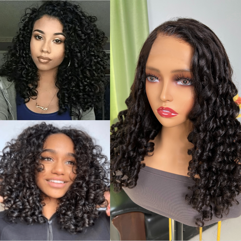 

Nadula 60% Off Big Deep Wave Lace Front Wig 150% Density Side Par