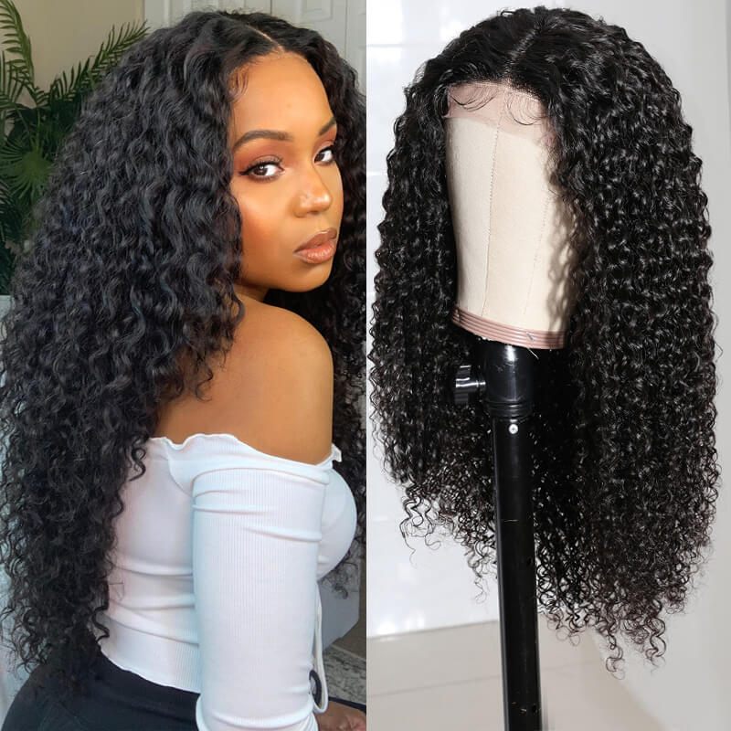 

Nadula Whatsapp Flash Deal Lace Closure Wig Curly Wigs Human Hair Wigs With Natural Hairline Hand Tied Lace Parting Wig