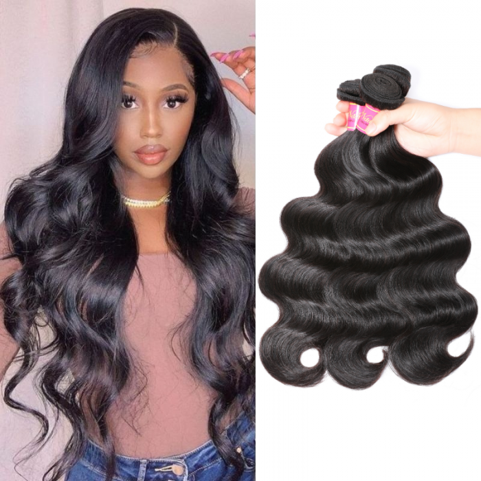 Nadula Wholesale Best Virgin Brazilian Body Wave Hair 3 Bundles Brazilian Virgin Human Hair Weave