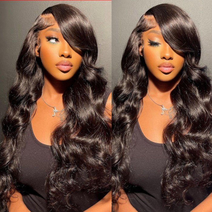 Nadula 13x4 Lace Front Human Hair Wigs Pre Plucked Affordable Body Wave Lace Frontal Wigs for Women Sezzle Pay