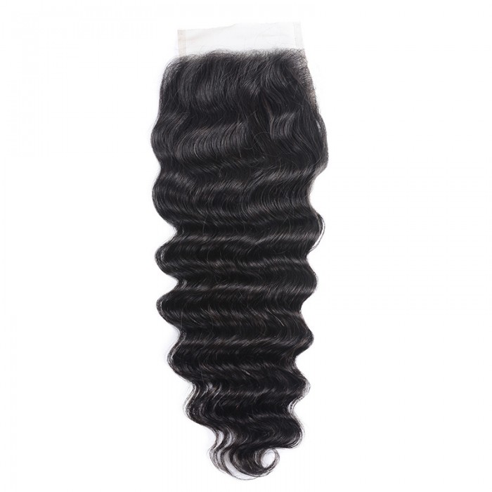 Nadula Loose Deep Virgin Hair 4*4 Lace Closure Free Part 10in-20in Closure High Quality