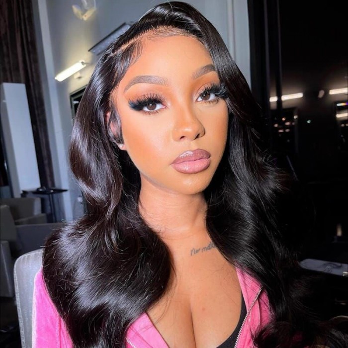 Nadula 5*5 HD Lace Closure Human Hair Wigs 200% Density Pre Plucked Glueless Body Wave Wig
