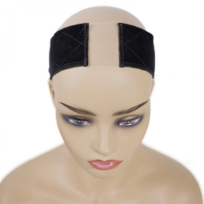 Nadula Velvet Wig Grip Band Non-Slip Comfort Wig Grip Headband With Adjustable Velcro