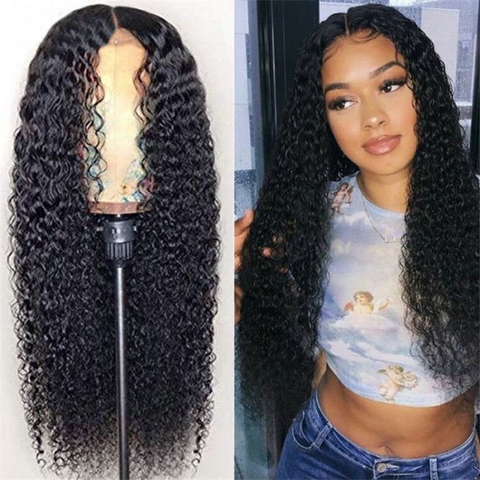 Nadula Jerry Curly Baby Hair Remy Wig 13*4 Lace Front Human Hair Wigs 180% Density Wigs