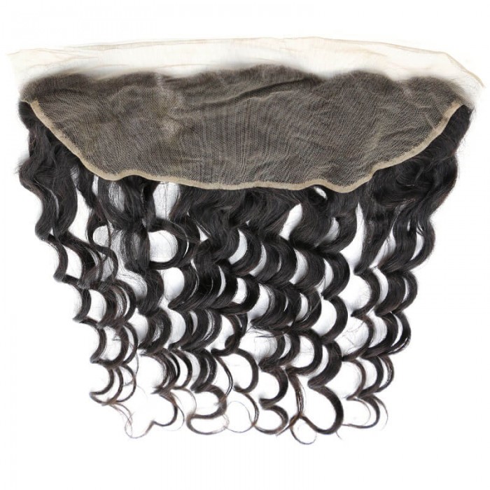 Nadula Natural Wave Virgin Hair Lace Frontal Closure 13x4 Ear To Ear Frontal 100% Human Hair