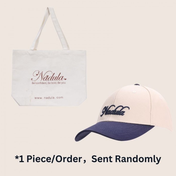 Nadula Only 3 Days Free Gift Exclusive Custom Canvas Reusable Shopping Bags Or Custom Baseball Cap 1 Piece Per Order