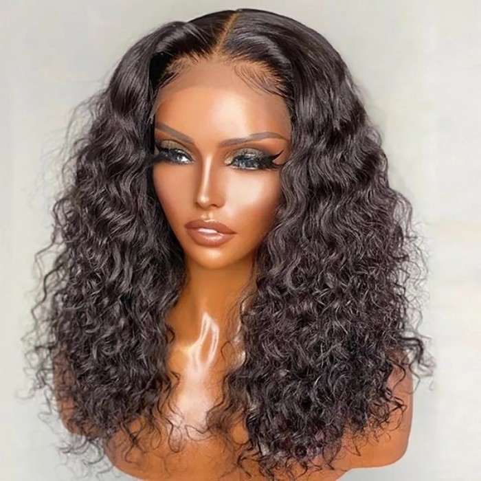 Nadula Flash Deal $99=12 Inch Water Wave Short Bob $149= 12 Inch Bob Wig Add 18 Inch Ponytail Choose Ponytail Texture As You Wish  