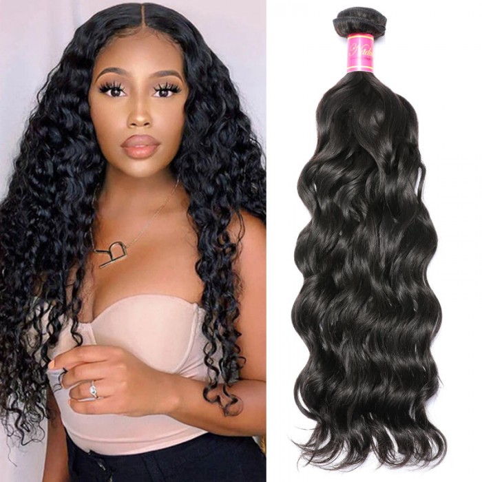 Nadula Real Virgin Brazilian Hair Weave Natural Wave 1 Bundle Brazilian Human Hair