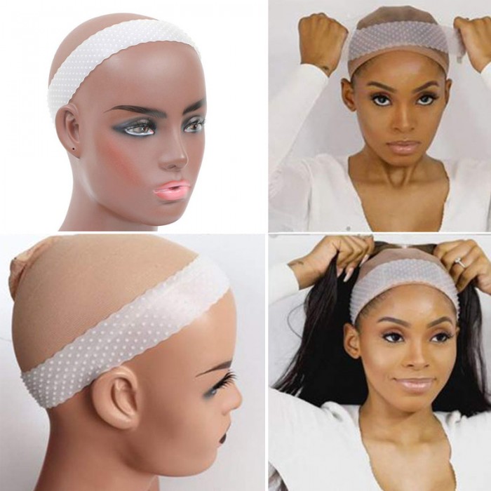 Nadula Luckydraw 1PC Silicone Headband Sports Hair Elastic Band For Wear Non-Slip Sports HeadBand