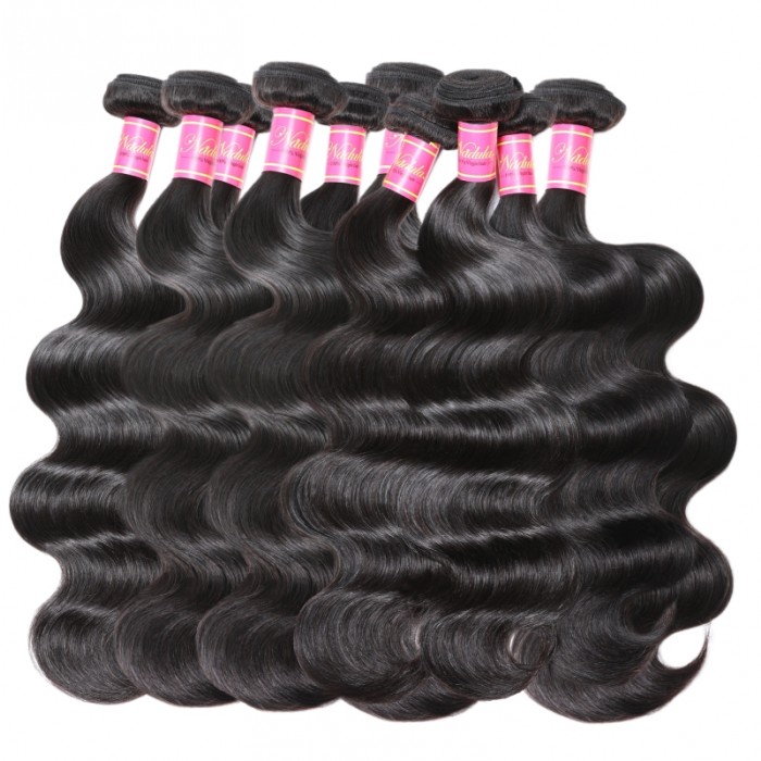 Nadula Wholesale Best Brazilian Body Wave Virgin Hair 10 Bundles Brazilian Human Hair Weave
