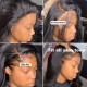 Nadula Whatsapp Flash Deal Body Wave Short Bob Wig Natural Black Lace Front 13X5X0.5 Middle T Part Lace Pre Plucked Hairline 