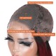 Nadula Whatsapp Flash Deal Short Bob Ombre 99J Straight Bob Wig Pre Plucked 4x4 Lace Closure Wig Red Wine Color Hair