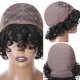 Nadula Whatsapp Flash Deal Bouncy Curls Short Human Hair Wigs With Bangs Glueless Short Pix Cut Wigs For Black Women
