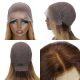 Nadula Whatsapp Flash Deal Ombre Golden Blonde Straight Bob Wig 13X4 Lace Front With Brown Roots Balayage Wig Pre Plucked