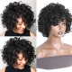 Nadula Whatsapp Flash Deal Bouncy Curls Short Human Hair Wigs With Bangs Glueless Short Pix Cut Wigs For Black Women