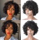 Nadula Whatsapp Flash Deal Bouncy Curls Short Human Hair Wigs With Bangs Glueless Short Pix Cut Wigs For Black Women
