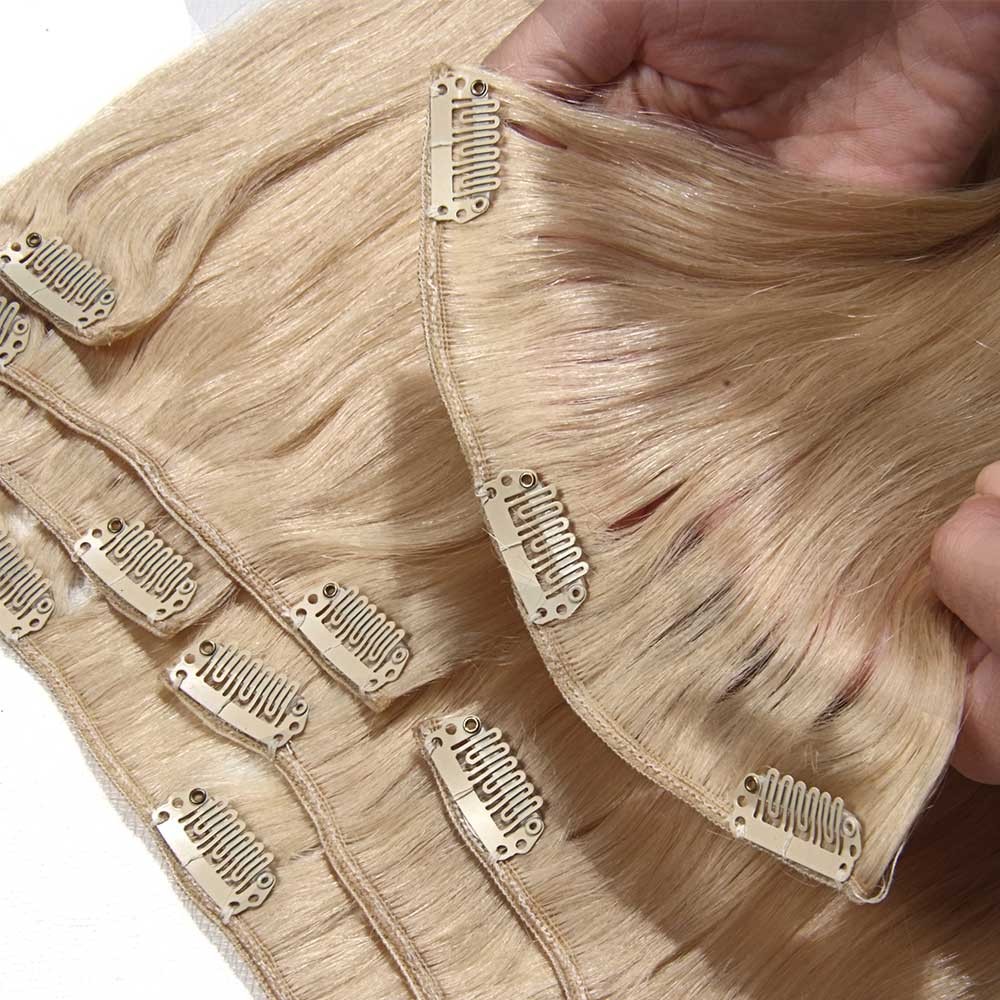 Nadula Cheap Real Remy Human Hair Extensions Clip In Full Head Nadula