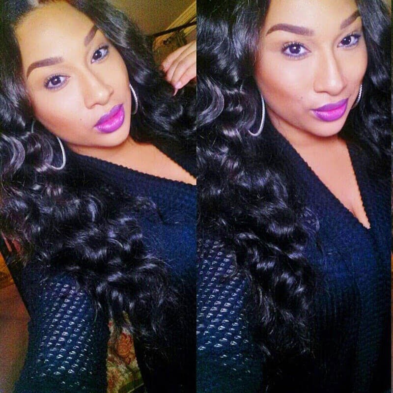 Nadula Good Quality Malaysian Hair Weave 3 Bundles Loose Wave Virgin