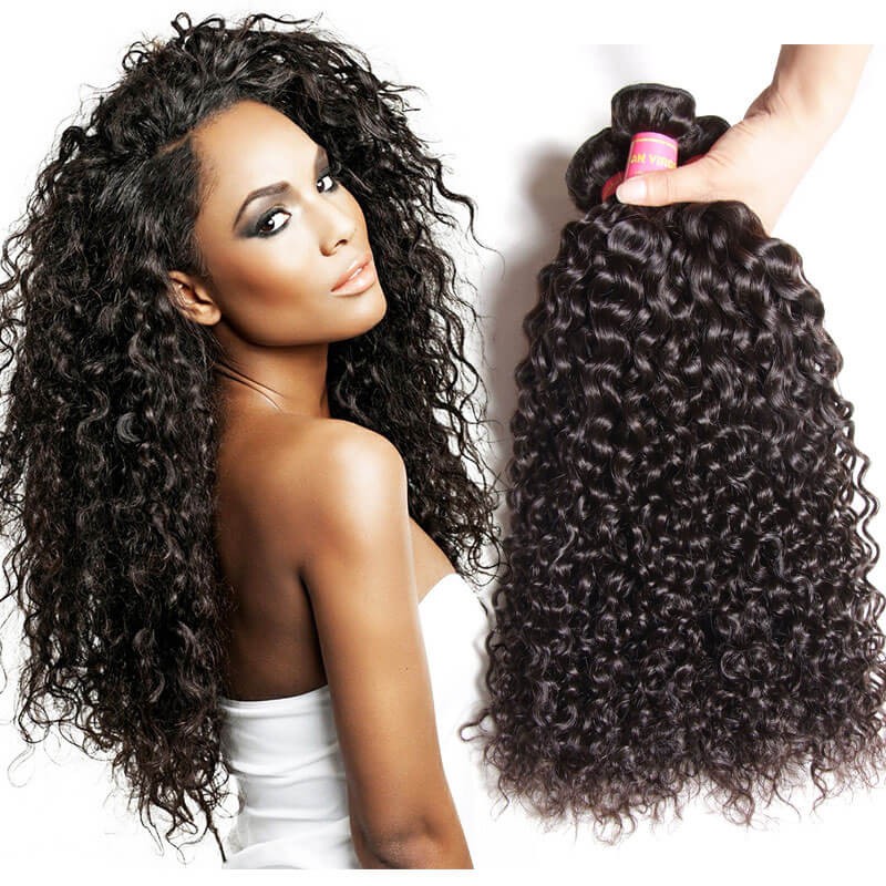 Nadula Unprocessed Virgin Indian Curly Hair Weave 3 ...