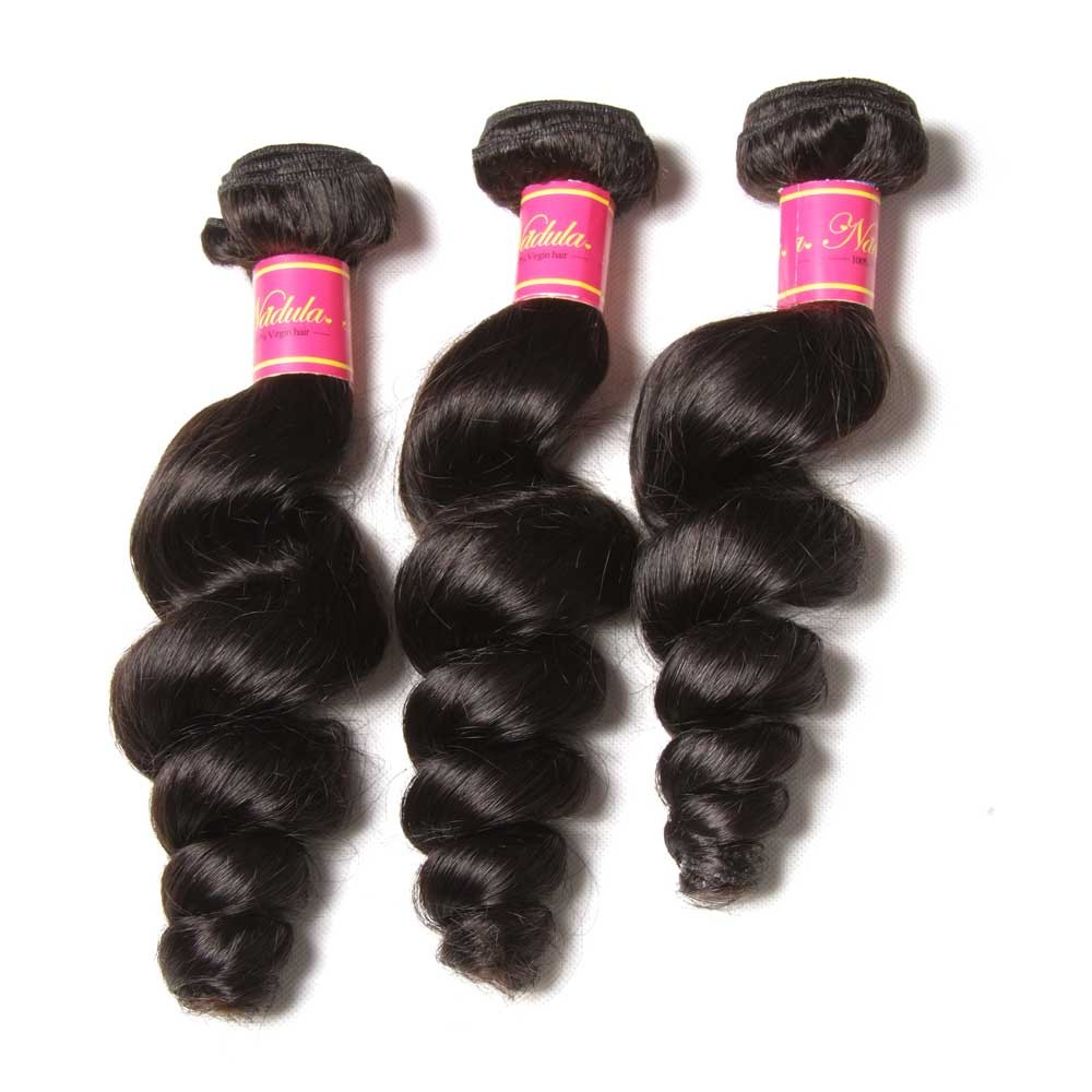 Nadula Real Cheap Indian Hair Loose Wave 3 Bundle Deals Remy Hair Weave ...