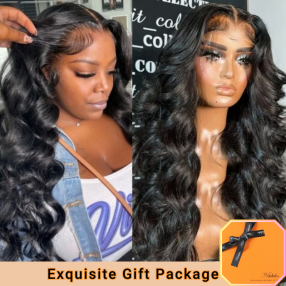 Nadula Glueless 5x5 HD Lace Closure Wig Body Wave Ultra-thin HD Lace Wig Wear and Go