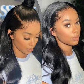 Nadula Pre-cut 5x5 HD Closure Wig 150% Density Human Hair Wigs Body Wave Lace Closure Wig