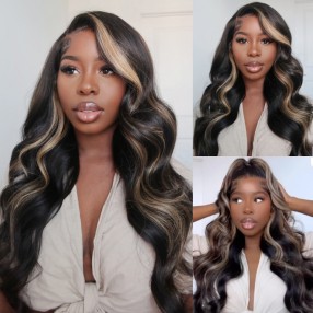 Nadula Beyonce Vibes With Layered Color Blonde Peeking Highlights Afforable 150% Density Wigs 