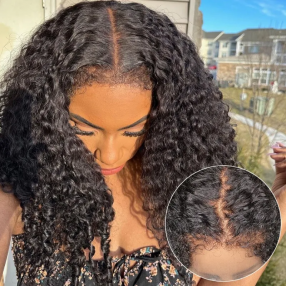 Nadula AlwaysAmeera Same Jerry Curly Wave Lace Frontal Curly Edge Affordable Wig