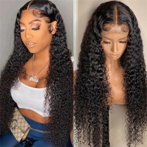 Nadula $101-$100 Sale 5x5 HD Swiss Lace Front Wigs Breathability 180% Density Glueless Curly Wigs With Natural Hairline Human Hair Wig
