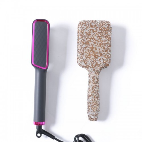 Gifts Box Include  Air Cushion Comb With Interesting Decoration and Electric Straightening Comb, Purchased Separately Does not Ship