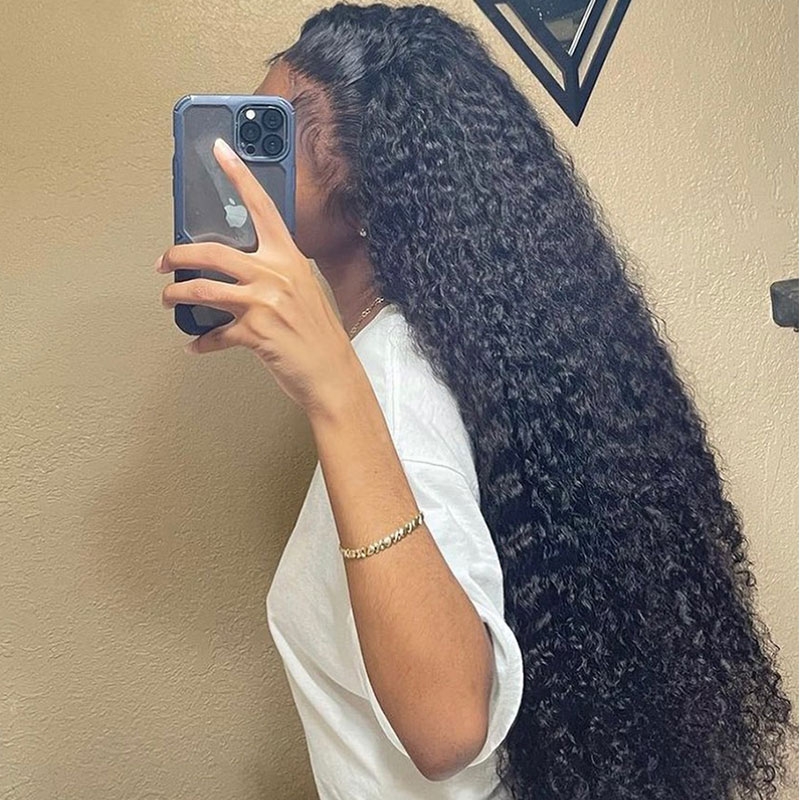 

Nadula Virgin Human Hair Wigs Online Sale Lace Front Deep Wave 150% Density Wigs