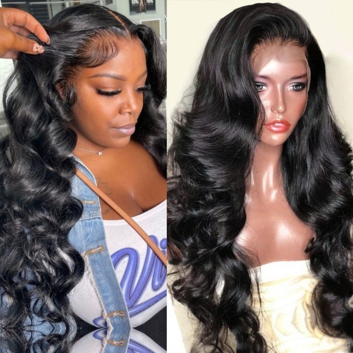 

Nadula $100 Off Glueless 5x5 HD Lace Closure Wig Human Hair Body Wave Ultra-thin Lace Closure Wig