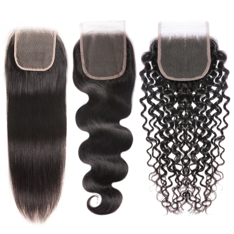 

Nadula Wholesale 4x4 Lace Closure Free Part 100% Virgin Human Hai