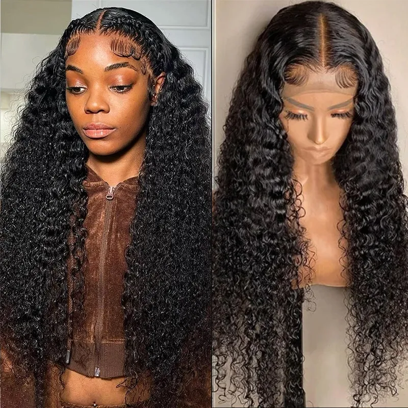 

Nadula Whatsapp Flash Deal 4x4 Inch Lace Closure Wigs Jerry Curly Wigs With Baby Hair Easy To Install