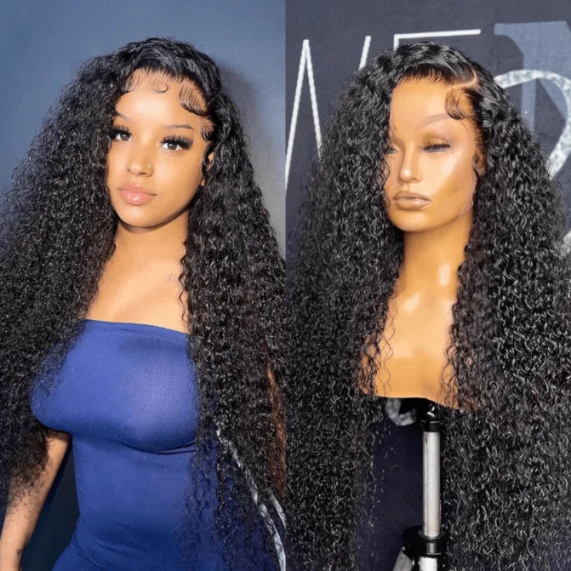 

Nadula Flash Deal Curly Human Hair Wigs for Women Curly Baby Hair Edges Available 13x4 Lace Frontal Wigs Affordable 4x4 Closure Wig