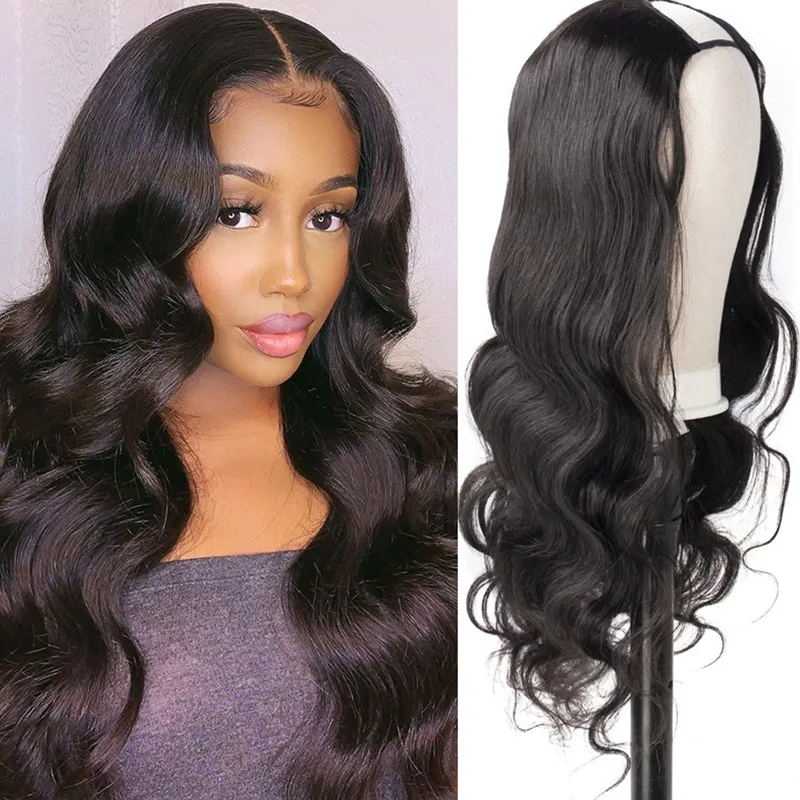 

Nadula Flash Sale Body Wave U Part Wig Human Hair Wigs 150% Density Glueless Natural Looking Hairline Beginner Friendly