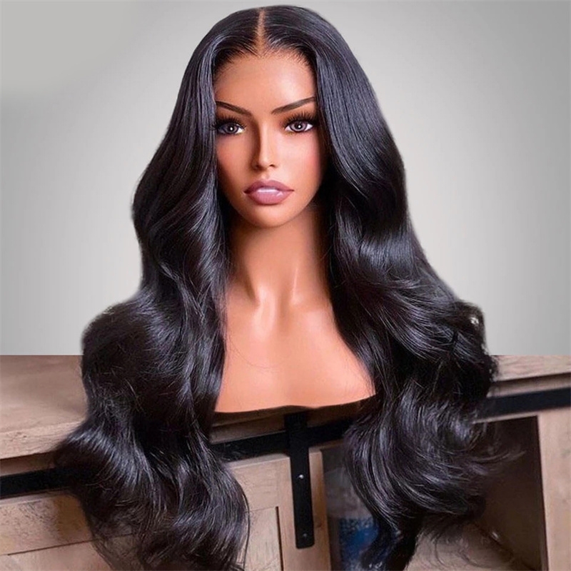 

Nadula 13*6 Transparent Lace Front Body Wave Wigs 150% Density Remy Human Hair Wigs With Baby Hair On Sale