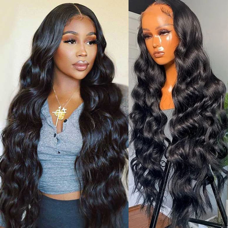 

Nadula Body Wave 13x4 Lace Front Human Hair Wigs Pre Plucked 150% Density Wigs